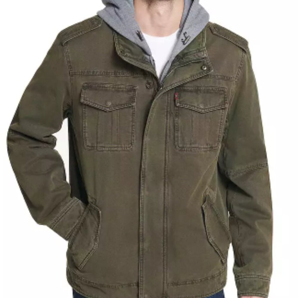 Levi's  Sherpa-Lined Hooded Jacket